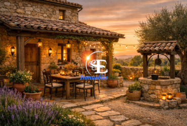 porche casa rustica alborache - vivienda rural diseminada